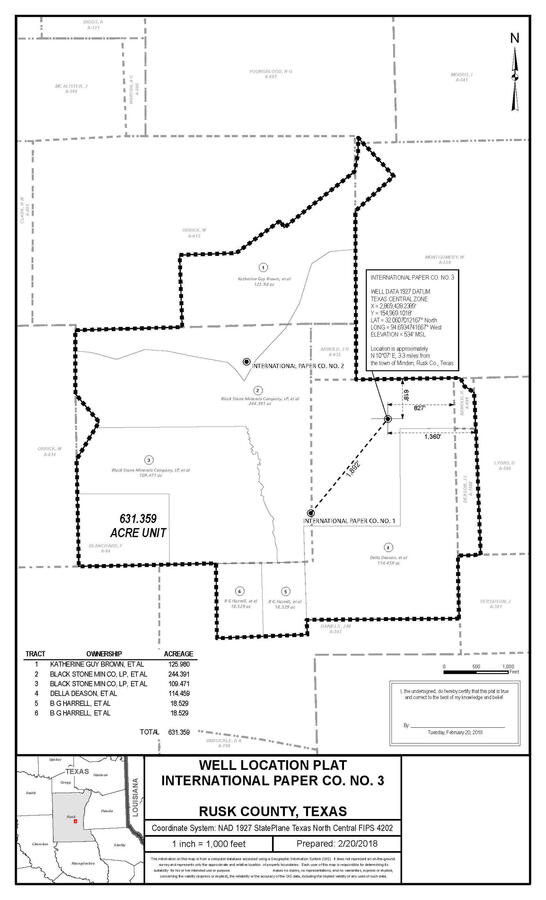 TX RRC Well Permit